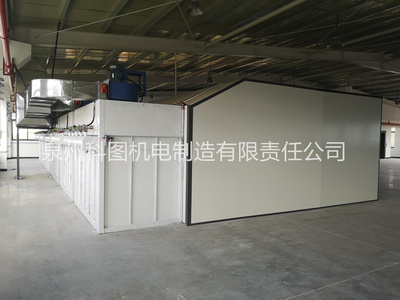 机械部件喷烤漆房及打磨房